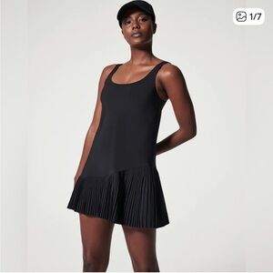 SPANX Yes, pleats!  Dress size L